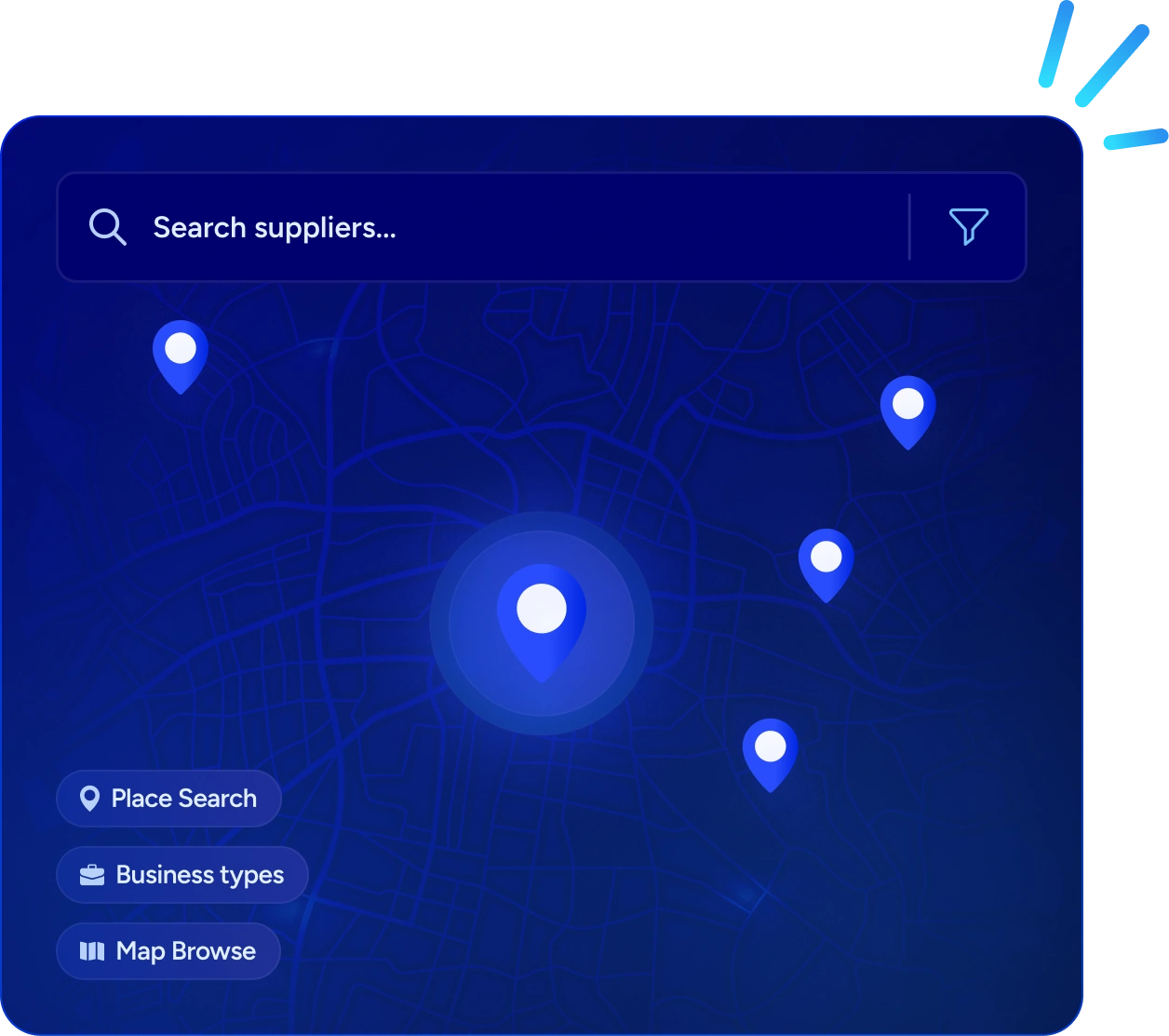 AI product matching automated supplier catalog search screenshot for product matching software