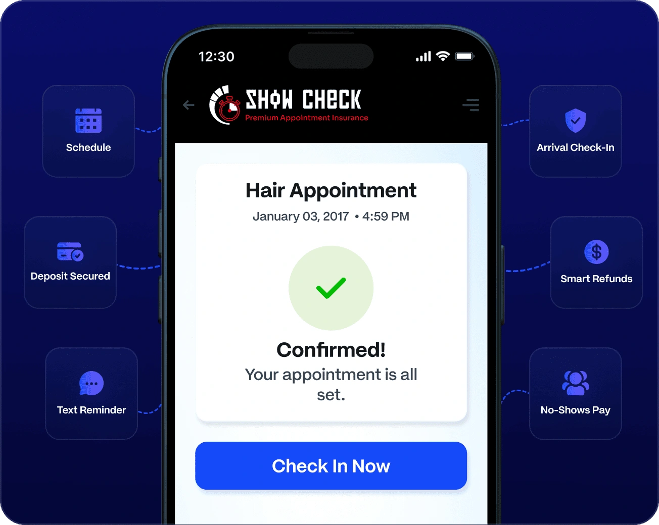 Appointment insurance product banner by Suave Creators
