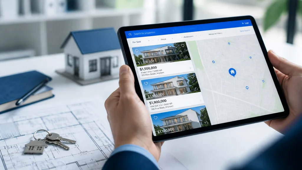 Real Estate service by Suave Creators software development team Real Estate service by Suave Creators software development team