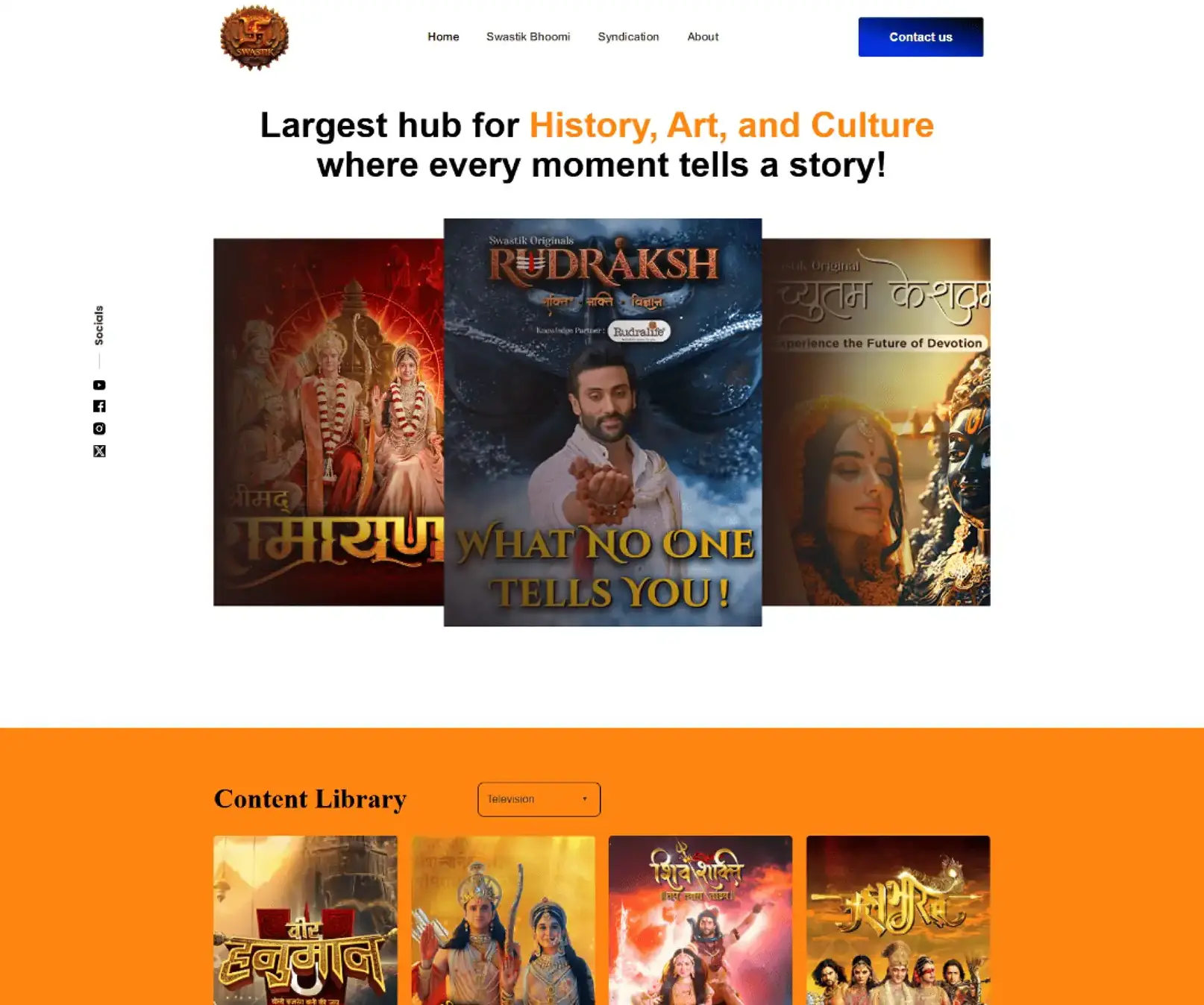 Swastik culture hub website for history art and culture content