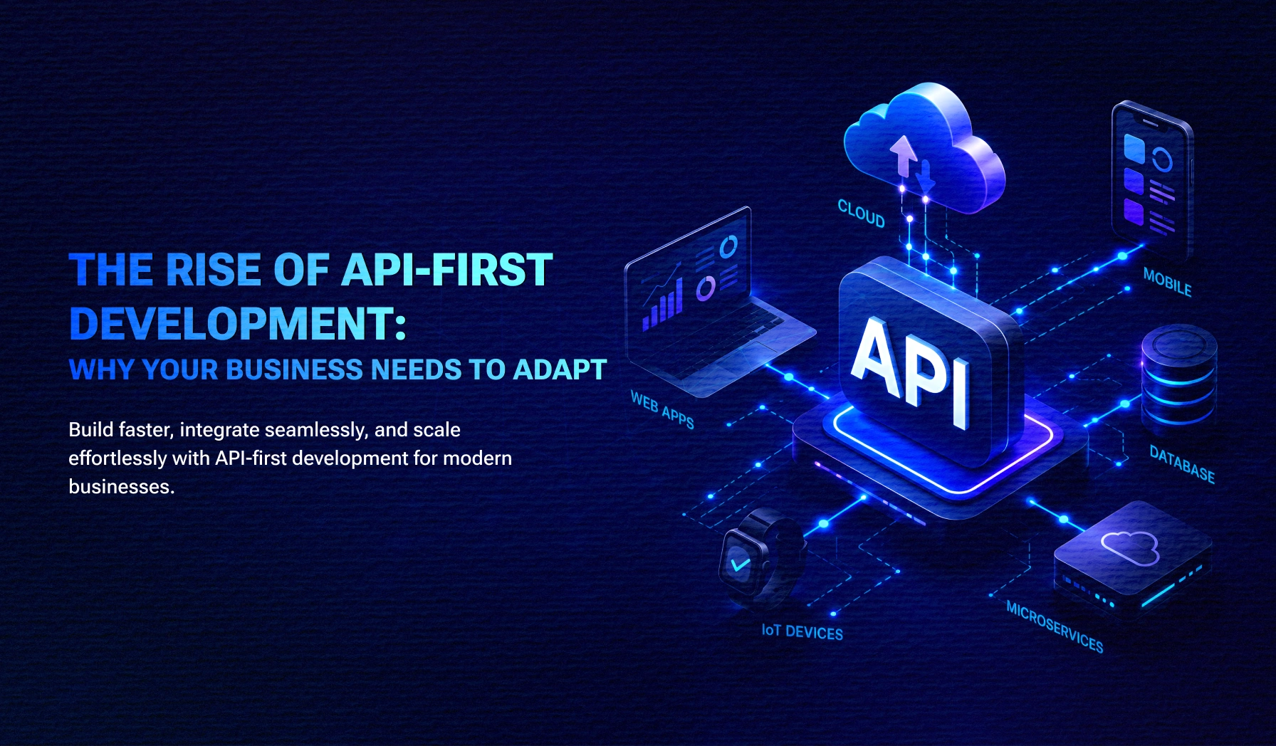 The Rise of API-First Development: Why Your Business Needs to Adapt The Rise of API-First Development: Why Your Business Needs to Adapt